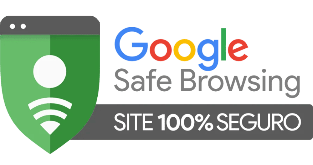 Site 100% seguro — Google Safe Browsing
